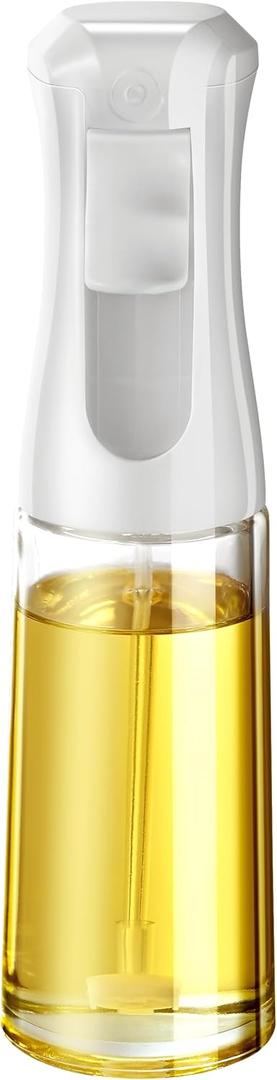 Oil Sprayer for Cooking- 200ml Glass Olive Oil Sprayer Mister, Olive Oil Spray Bottle, Kitchen Gadgets Accessories for Air Fryer, Canola Oil Spritzer, Widely Used for Salad Making, Baking, Frying,BBQ4