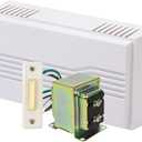Newhouse Hardware Hardwired Chime Kit with 16-Volt/30VA Transformer and Surface-Mount White Button