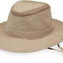 Wallaroo Hat Company Men's Summit Sun Hat UPF 50+ Sun Protection, Wide Brim, Packable, Chin Strap and Adjustable Sizing