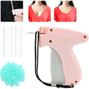 Stitchy Gun, Tagging Gun Kit -Stitchy Quick Clothing Fixer, Fine Mini Stitch Gun for Clothes Sewing Quilt Fasteners with 100 Bottoms and 1100 Barbs Fasteners