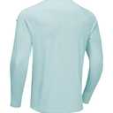 YOVVI Men Swim Shirt Light Blue (Blue, L)