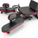 Rigel Leg Stretcher, 220LBS Leg Stretch Machine, Heavy Duty Steel Frame Equipment Splits Machine, Leg Stretching Training Machine for Home Gym Split Machine Training Fitness