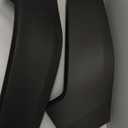 Pair Black Front Upper Bumper End Filler Panel Bezel Trim for Ram 1500 2019-2024 Left Driver and Right Passenger Side