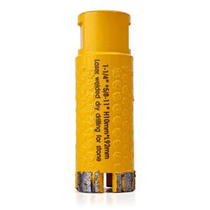 OSTEK 1-1/4'' Diamond Electroplated Dot Protection Diamond Core Drill Bits for Stone Granite