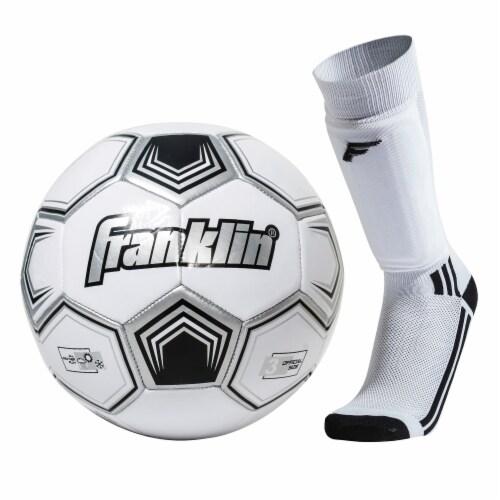 Franklin Size 3 Soccer Starter Set - Youth - White/Black