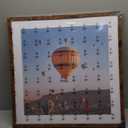 Wood 24x24 Picture Frame with 20x20 Mat Deep Brown, Display 20x20 with Mat or 24x24 without Mat, Wood 24 by 24 Photo Frame, 24 x 24 Frame for Wall Hanging Display, Deep Brown