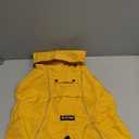 Tuff Pupper Waterproof Dog Raincoat | Full-Body Windproof Rain Jacket for Dogs | Reflective Strips | Breathable Mesh Lining | Adjustable Fit | Leash Port | Small Medium Large XL XXL Dogs (Yellow, M)