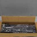 Kitsure Shoe Rack for Closet, Sturdy and Long-Lasting Shoe Shelf, Shoe Rack for Entryway, Personalized DIY Shoe Organizer, Shoe Rack Organizer for Space-Saving, 27.6" x 11.8" x 16.5", Black