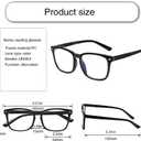 SIGVAN Progressive Multifocal Computer Glasses Women Men Blue Light Blocking Reading Glasses Spring Hinge Readers + 2.00