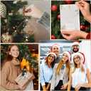 Kasyat 48 Christmas Employee Appreciation Gift Bulk Acrylic Hanging Ornament Lantern Pendant Ornaments for Christmas Tree Coworker Team Teacher Gift with Thank You Card Ribbon (Be Proud Sign)