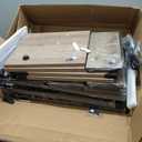 AMHANCIBLE Night Stand Set 2, Nightstand with Charging Station, End Tables Living Room with USB Ports and Outlets, Bedside Tables with Fabric Drawers for Bedroom, Greige