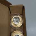 YNL Gold Shower Curtain Rod 32-80 Inch(2.7-6.6ft), Non Slip, Never Rust, No Drill Stainless Steel Spring Tension Shower Rod, Telescoping Curtain Rod for Bathroom Window Living Room