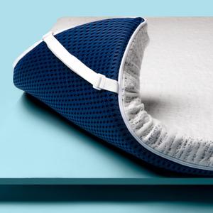 ViscoSoft 2 Inch Memory Foam Mattress Topper King - Select High Density Ventilated Mattress Pad - Premium Removable Rayon Cover