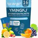 Electrolyte Powder Packets with 2 Billion CFU Probiotics - 1000mg Sodium for Rapid Hydration & Recovery - Sugar-Free Drink Mix with Pink Himalayan Salt, B-Vitamins, Zinc & Magnesium - 16 Stick Packs (EXP 12/28/27)