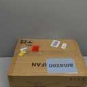 52 Inch Black Ceiling Fans with Lights and Remote, Flush Mount Low Profile Ceiling Fan for Bedroom, Living Room, Patio, Dimmable 6 Speeds Noiseless Reversible, ETL Listed