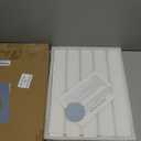 Large Stone Dish Drying Mat for Kitchen Counter, 24"(L)16"(W), Super Absorbable Diatomaceous Stone Mat, Collapsible Stone Dish Drying Mat for Dishes Bottles, Cups, Match Any Countertop