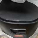 Chefman Air Fryer 6 QT Compact Airfryer for Quick & Easy Meals in Minutes, Features Hi-Fry Technology for Extra Crisp, Touchscreen Controls with 4 Presets, Nonstick & Dishwasher Safe Basket - Black, 6 Quart - No Window