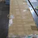 Avenco Queen Bed Frame, Upholstered Platform Bed Frame with Adjustable Headboard, Wood Slat Support, Easy Assembly, No Box Spring Needed, Beige