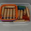 ESSENTIAL Coin Sorter Trays & Coin Counter Tubes, Coin Roller Crimping Tool with 60 Pcs Assorted Preformed Coin Wrapper Rolls