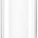 Sweejar 4 qt Large Jars with Bamboo Lids, 1 Gallon Glass Candy Jar with Lid, Sugar/Flour Storage Containers, 128 oz Big Glass Canisters with Airtight Lid, 1 Pack