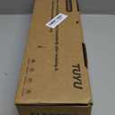 TUYU Electric Spin Scrubber, Full-Body IPX7 Waterproof Bathroom Scrubber with Power LCD Display, Adjustable Extension Handle, Cordless Shower Cleaner Brush for Bathtub Kitchen Wall Cleaning (Black)