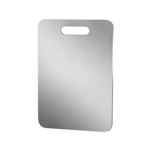3 pcs Double Sided Stainless Steel Kitchen Chopping Board with Hanging Hole,