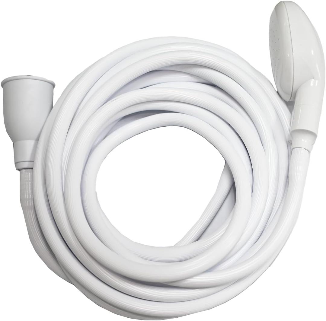 5m/16.4ft Sink Spray Hose Portable Faucet Sprayer Garden, Shampoo Sprayer Handheld Shower Head Spray Hose for Pets, Bathing Baby, Washing Hair, Rinsing Vegetables