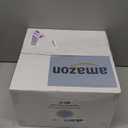 U-QE 60PCS Clear Blue Plates - Blue Plastic Hanukkah Plates Disposable&Reusable - Heavy Duty Plastic Plate for Hanukkah, Party&Wedding Including 30 Dinner Plate 10" & 30 Appetizer Plate 7"