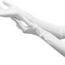Nackiy Long Black Opera Gloves for Women, 1920s Satin Stretchy Elbow Length Party Gloves Costumes Bridal, 20inch (White)