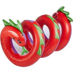 Swimline Two Headed Curly Serpent Pool Float