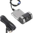 USB Dash Cam, 1080P DVR Dual Car Driving Recorder with Loop Recording, Motion Detection, ADAS Distance Warning Car Recorder for Vehicles