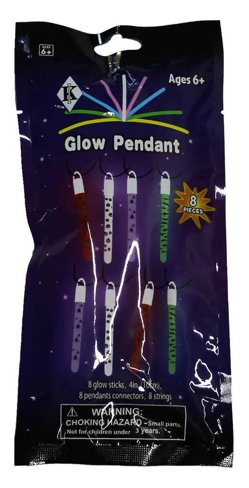 Halloween Glow Pendant Novelty Toy, 8 pk, Set of 5