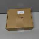 Soaoo Christmas Gingerbread Tree Topper Plush Stuffed Gingerbread Tree Topper 7.7 Inch Cute Plush Stuffed House Hanging Ornaments for Christmas Party Holiday Festive Home Decor Gifts