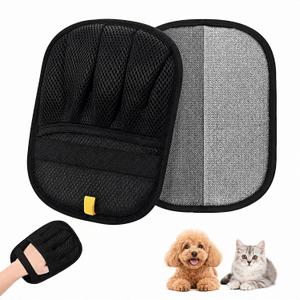 Pet Hair Removal Glove for Cats and Dogs - Electrostatic Pet Hair Remover Gloves, Reusable Magic Brush Tool for Couch, Furniture, Car & Laundry (1 PCS)