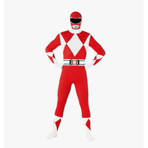 Morphsuits Power Ranger Costume Adult, Power Rangers Costume Adult Men, Power Ranger Costume Adult Woman, XL