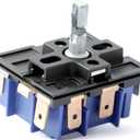 WB24X25013 Range Infinite Control Switch Compatible with GE Electric Range Cooktop Oven Stove Burners Replace WB24X25013 AP5999509 4464832 PS11729102, Range Surface Element Switch Energy Regulator