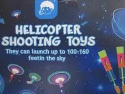 Led Helicopter Slingshot
