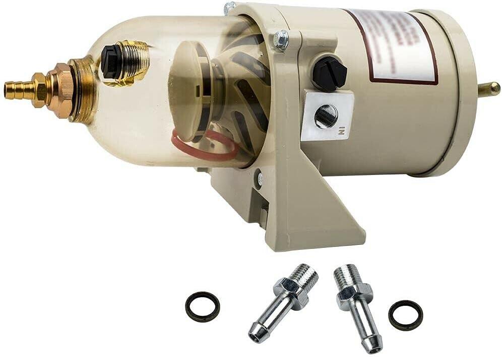 Fuel Filter/Water Separator Diesel Turbine Marine Boat Superior 500FG 500FH (Metal Valve)