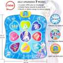 SUNLIN Dance Mat, Gifts Toys for Girls 3 4 5 6 7 8 Years Old, Frozen Theme Toys, Dance Pad with 7 Game Modes, 5 Challenge Levels, 9 Built-in Music, Birthday Gifts for Kids Ages 3-12