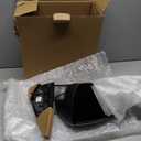 Dasbecan 5pins Left Driver Side Mirror Compatible with 2011 2012 2013 Kia Optima Door Mirror w/Turn Signal, Manual Folding, Power Glass Replace# 876102T110 KI1320152 Black Cover