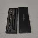 Fidget Pens Birthday Gifts For Men - Novelty Christmas Stocking Stuffers For Teen Boys, Unique Birthday Gifts For Young Men Women Him Her Teenage Boys Girls, Cool Gadget Stress Relief Toys For Adults (BLACK)