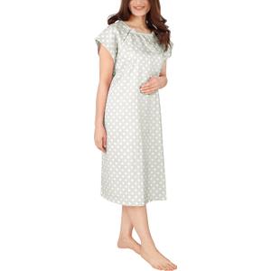 Utopia Care Women's Hospital Gown Soft Comfortable and Stylish Patient Gown S/M