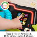 Fisher-Price Baby & Toddler Learning Toy Laugh & Learn Sit & Steer Driver Car Activity Center with Smart Stages for Ages 6+ Months