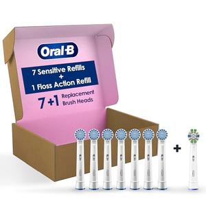 Oral-B Sensitive Gum Care Electric Toothbrush Replacement Brush Heads, 4 Count Oral-B Sensitive Gum Care Electric Toothbrush Replacement Brush Heads, 4 Count