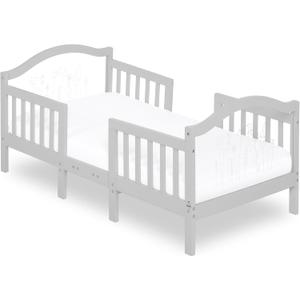 Dream On Me Rosie Toddler Bed in Grey, 54.5" L x 29" W x 24" H