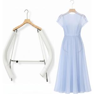Sliner Metal Body Shape Clothing Form Hangers Mannequin Adjustable Dress Display Hanger for Women Tops Jackets Thick Strip Female Torso for Retail Boutique Photography (Thick Strip), 15 inches x 19.7 inches