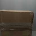 Adirondack Side Table, Double Outdoor Side Tables 16.5" Solid End Tables, Small Outdoor Coffee Table Pine Wood Weather Resistant for Patio, Backyard,Pool (16-Dark Brown, Set of 1)