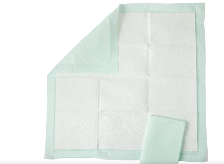 Medline Super Absorbent Underpad, 36" x 36", 50 Count, Extra Large Disposable Incontinence Pads, Protective Bed Pads, Chucks, For Kids, Adults, Elderly, Furniture & Surface Protection Pee Pad