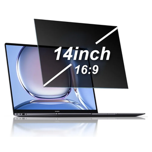 Laptop Privacy Screen 14 Inch Privacy Filter Screen Protector for 14Inch Laptop Anti Blue Light Glare Removable Filter