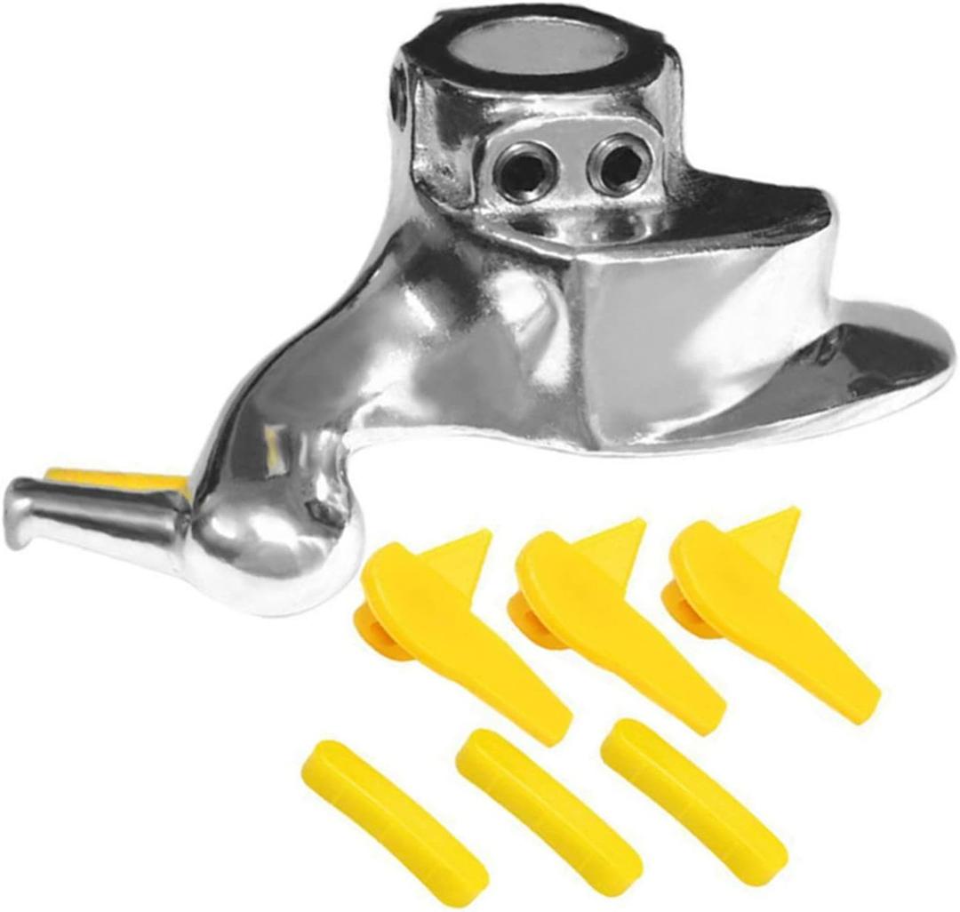 Car Tyre Changer Stainless Mount Demount Bird Head Replaced Spare Part for Car Motorcycle Tire Machine+ 3 Set Protective Pads (30 mm/1.18 inch)